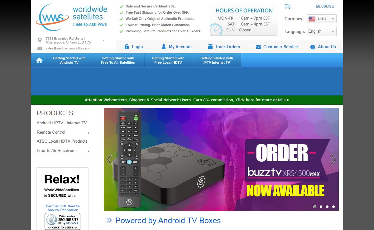 WorldWideSatellites - Free to Air Satellite TV.FTA - Conaxsat,i-Link,Nanosat Nano Premium SE, Nano Lite
