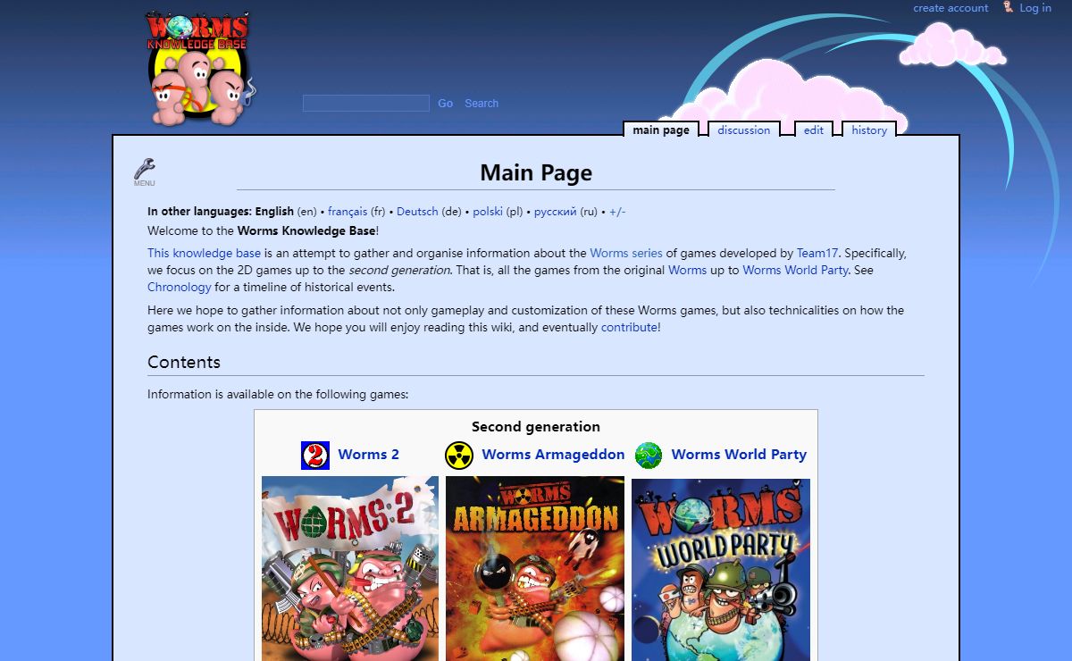 Worms Knowledge Base