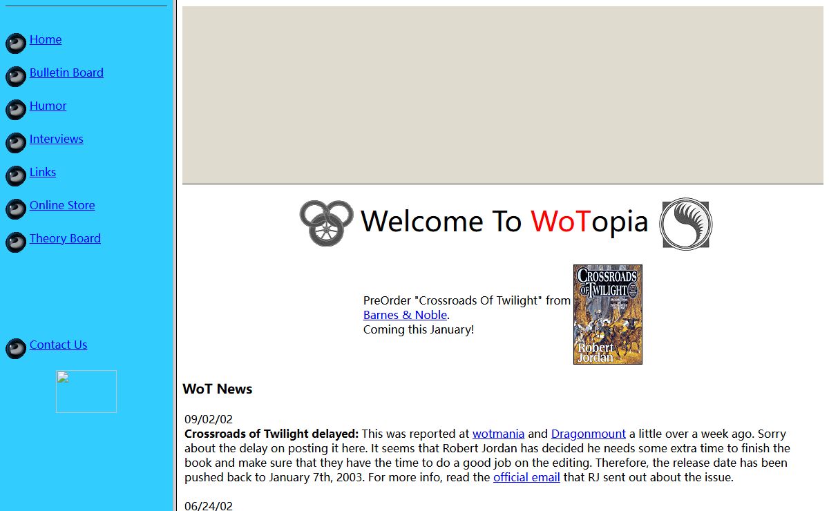 WoTopia - Your Wheel of Time Utopia