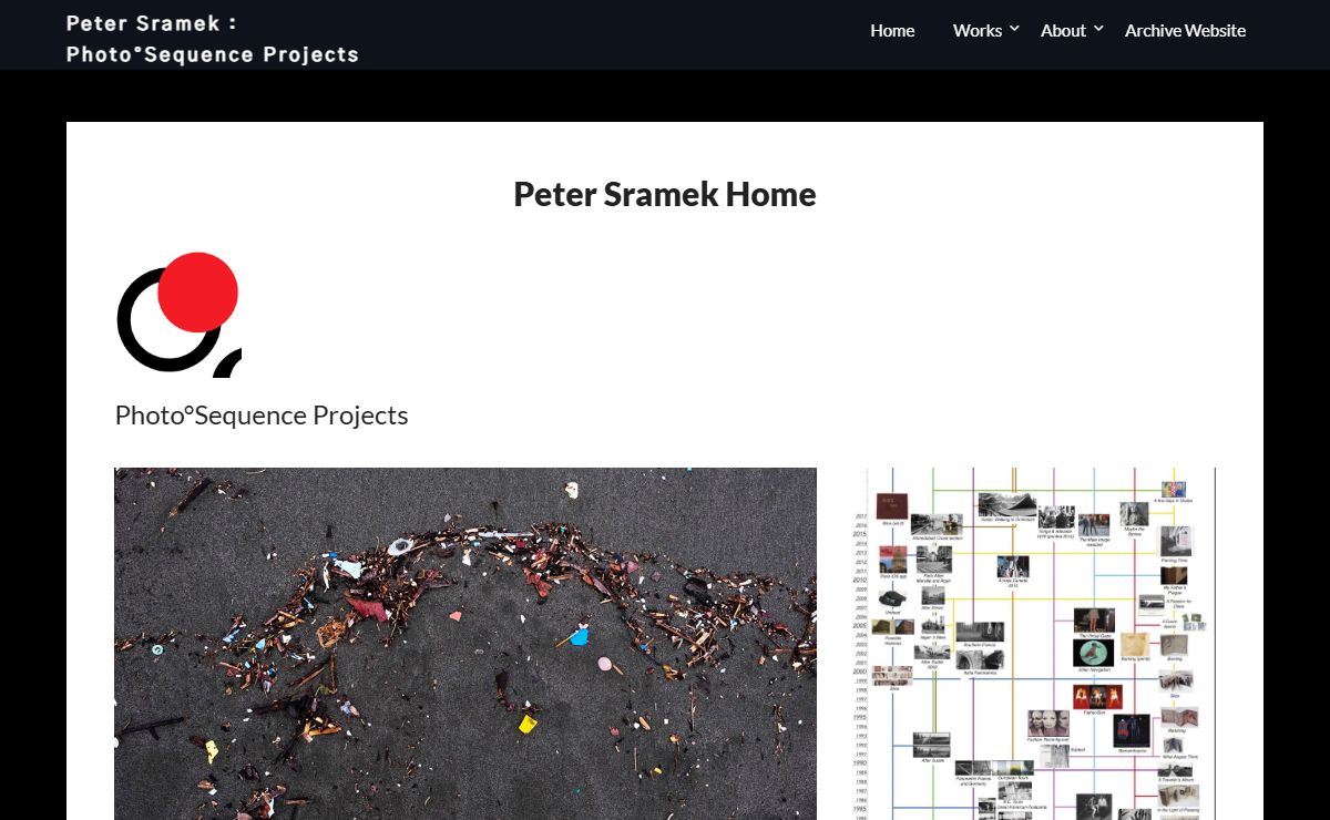 Peter Sramek : Photo°Sequence Projects – The artwork and archives of Peter Sramek, Candian visual artist and home of PhotoSequence Books.