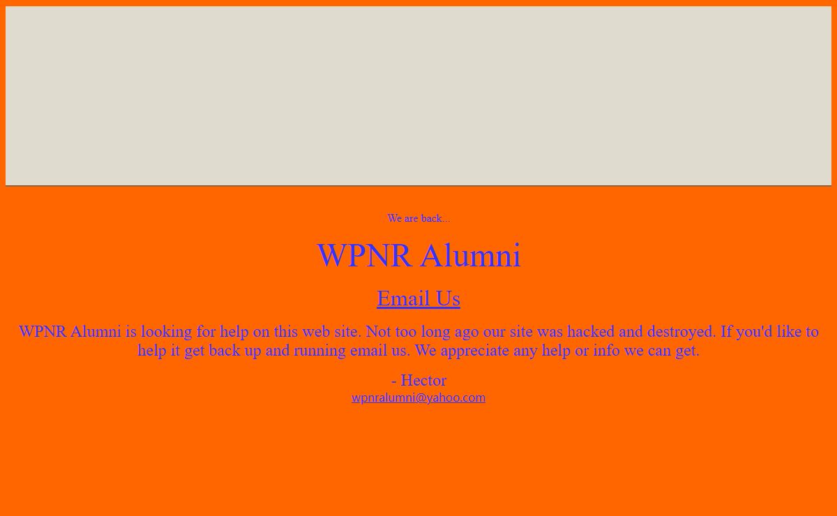WPNR Alumni Central