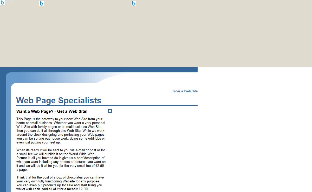 Web Page Specialists