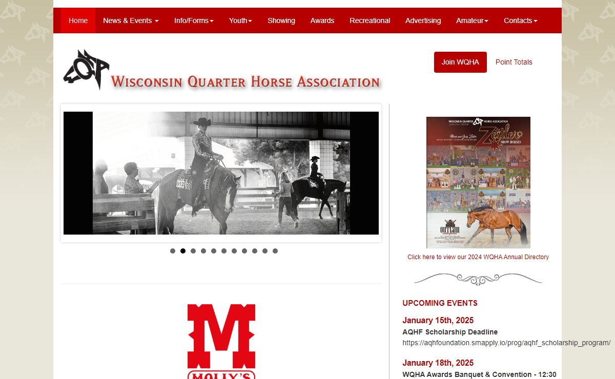 WQHA - Wisconsin Quarter Horse Association | WQHA