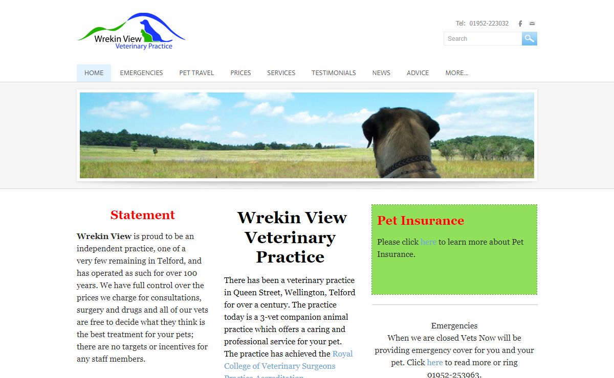 Wrekin View Veterinary Practice - Wrekin View Veterinary Practice
