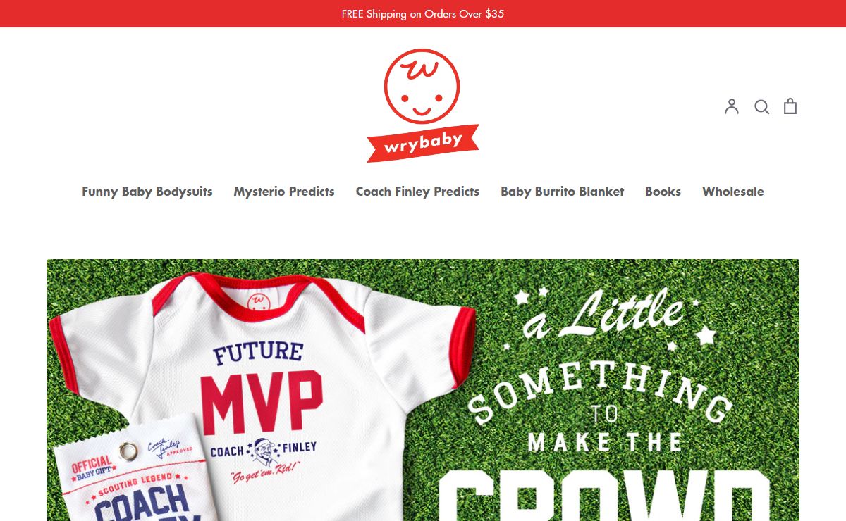 Unqiue, Funny Baby Shower Gifts and Onesies | wrybaby – Wry Baby