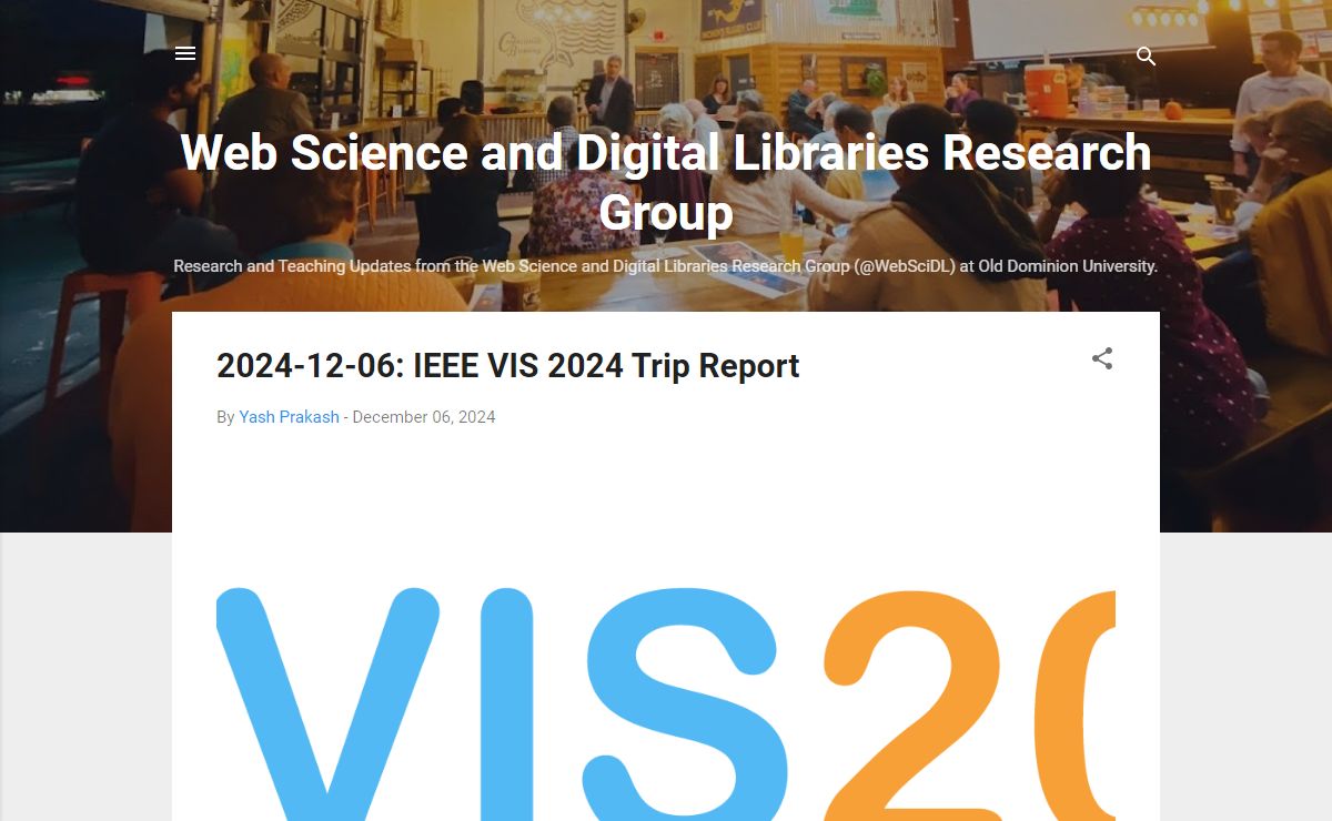 Web Science and Digital Libraries Research Group