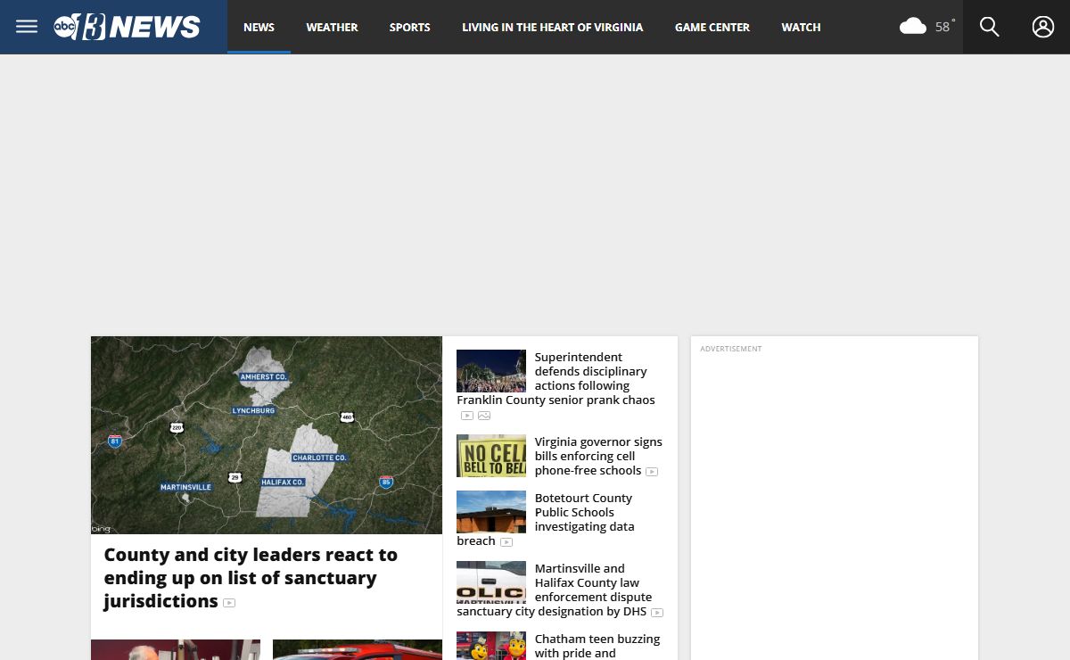 Lynchburg News, Weather, Sports, Breaking News