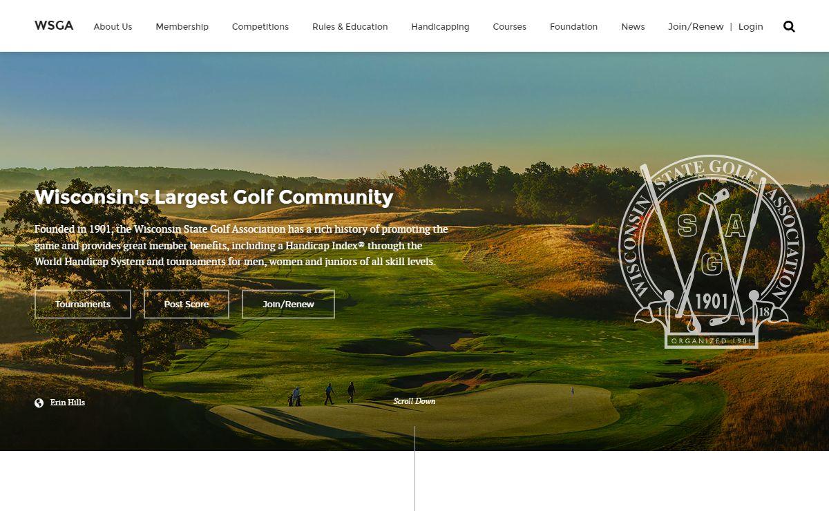Home Page - Wisconsin State Golf Association - WSGA