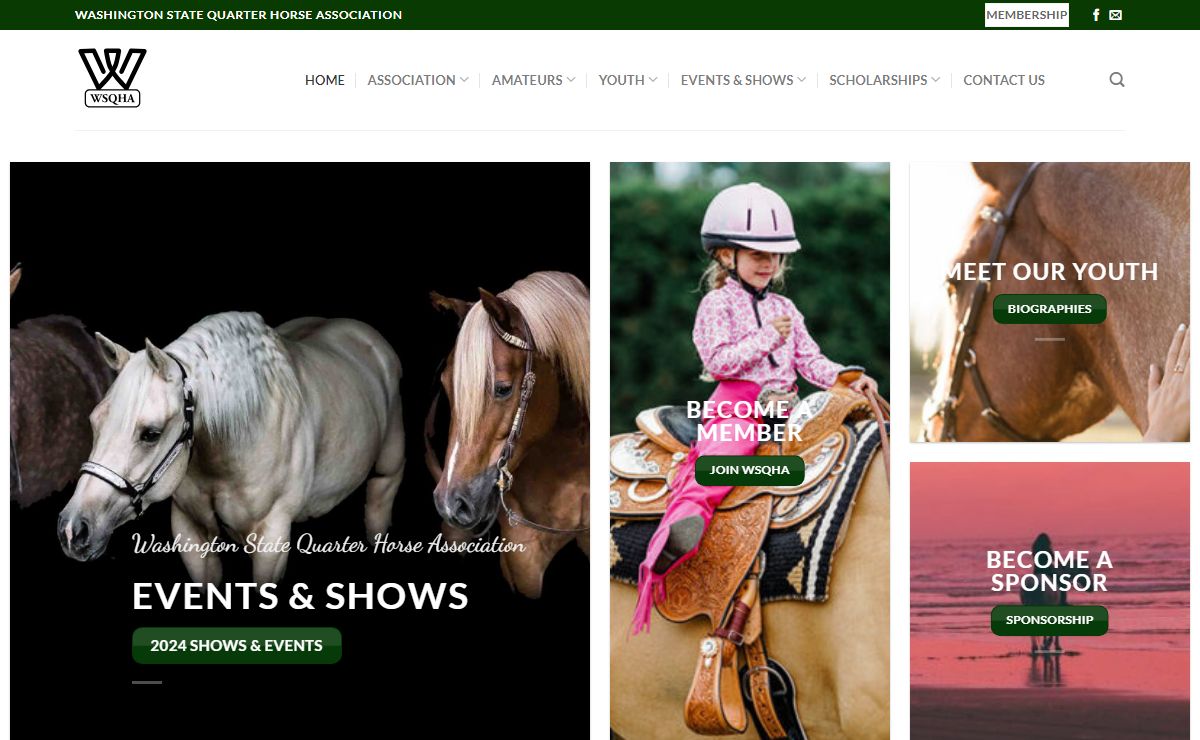 Washington State Quarter Horse Association – AQHA Affiliate