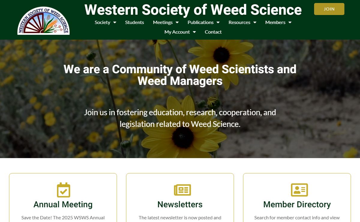 Western Society of Weed Science – WSWS