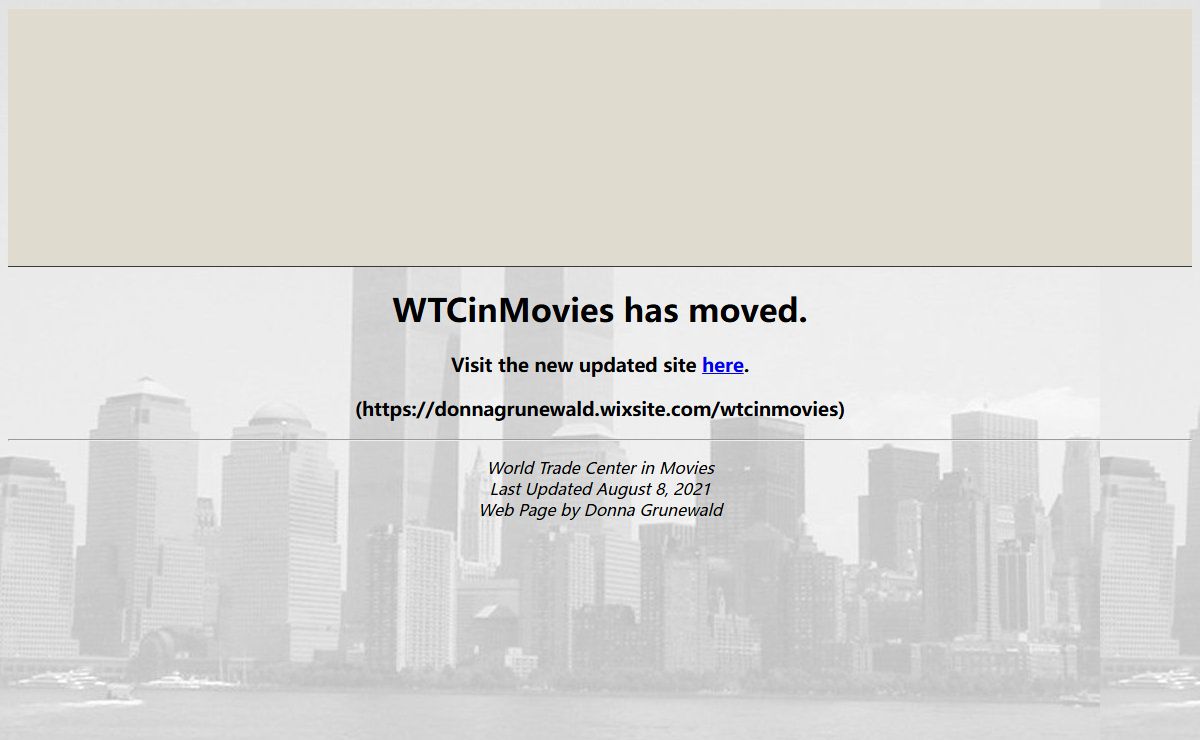 World Trade Center in Movies