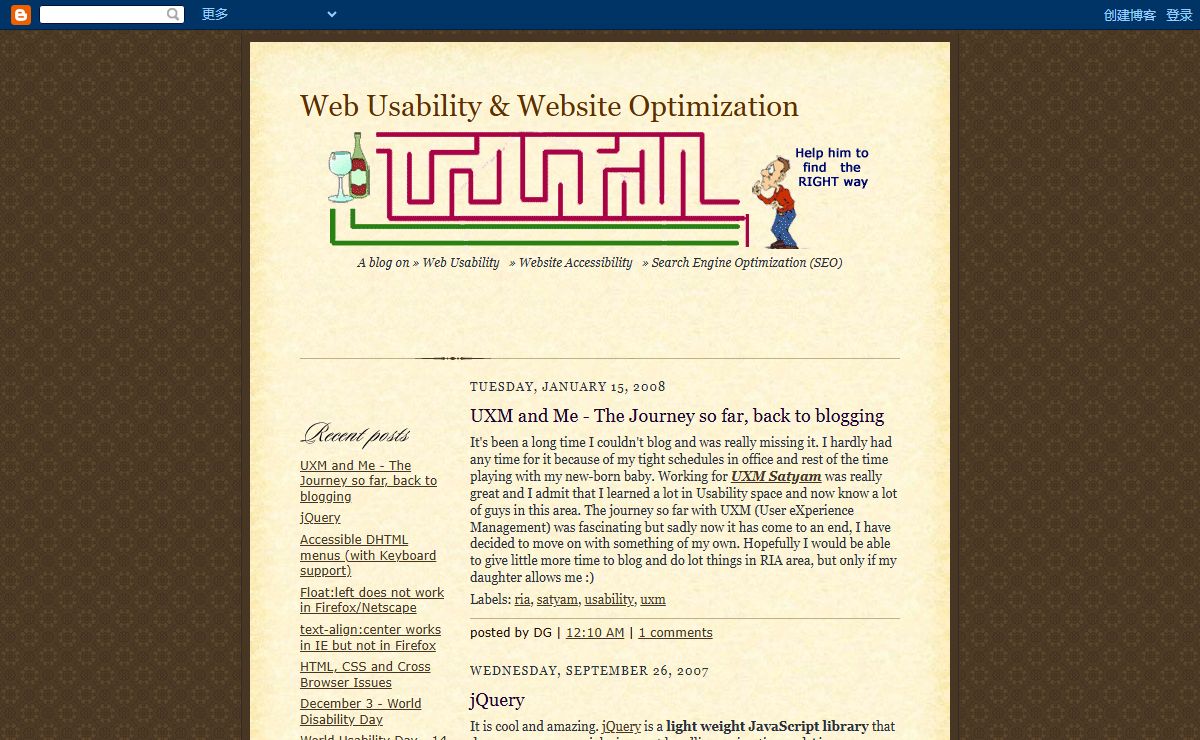 Web Usability & Website Optimization