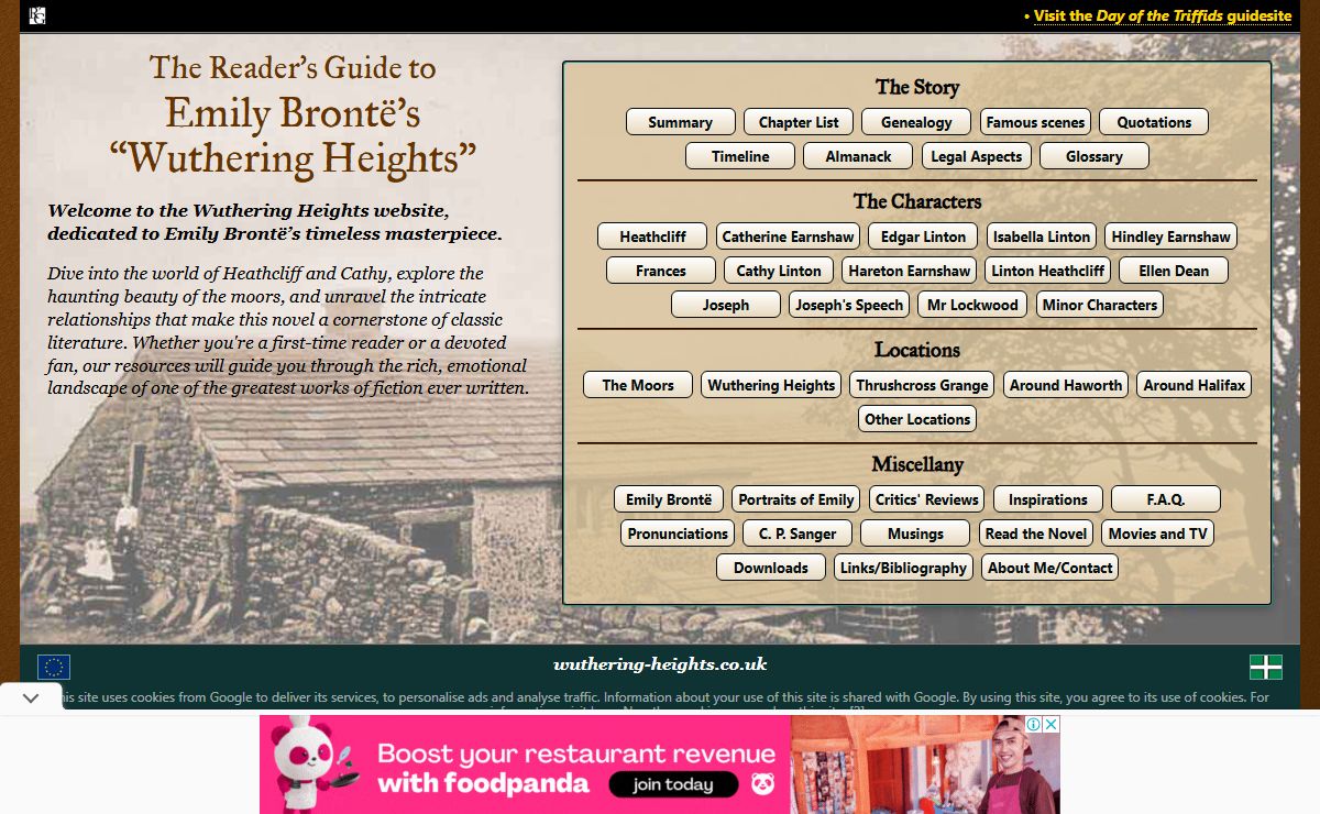 The reader's guide to Emily Bronte's classic 'Wuthering Heights'