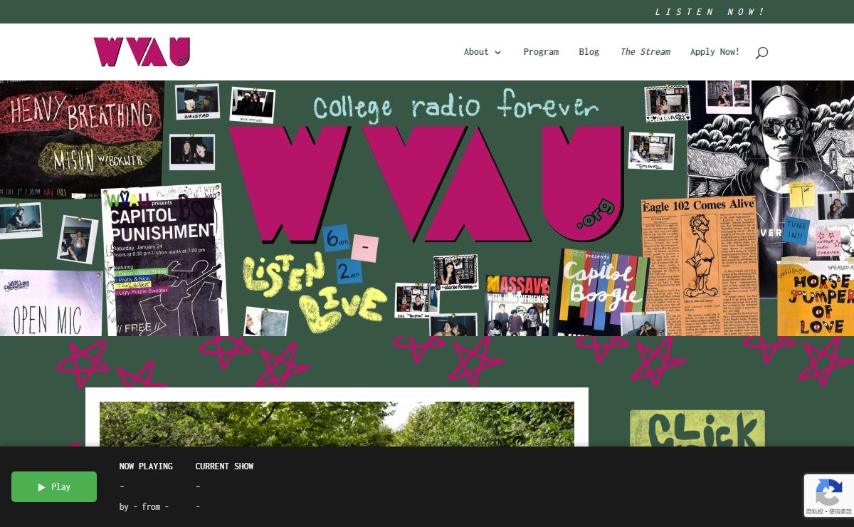 WVAU | AU's Student-Run Internet-Only Radio