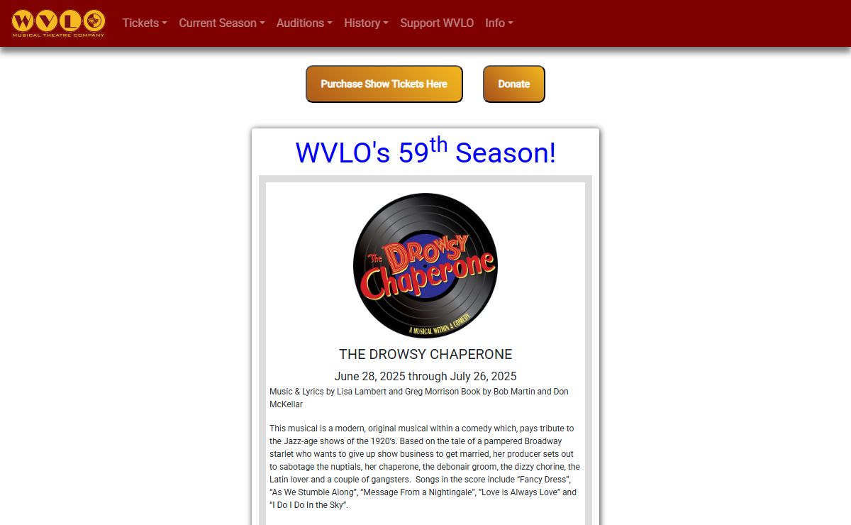 West Valley Light Opera