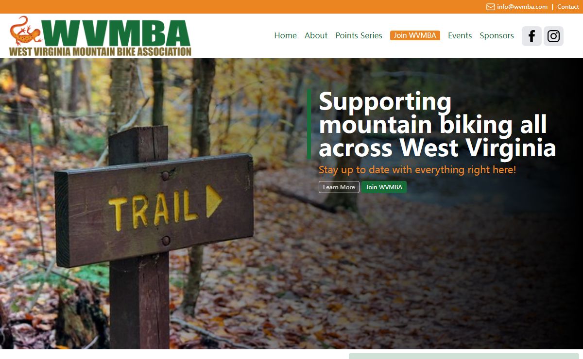 WVMBA - West Virginia Mountain Bike Association