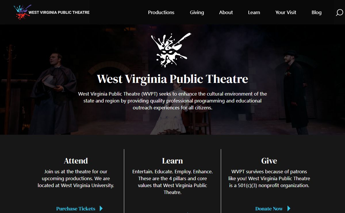 Welcome To West Virginia Public Theatre