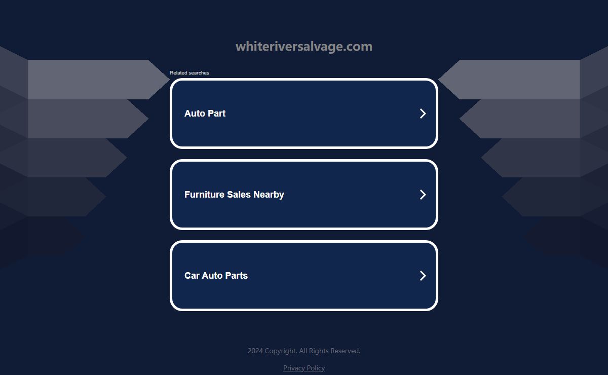 whiteriversalvage.com