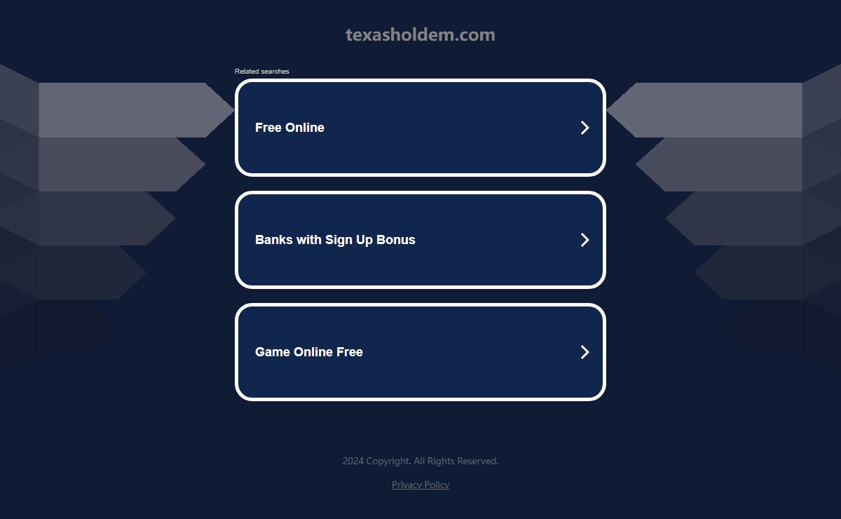 texasholdem.com
