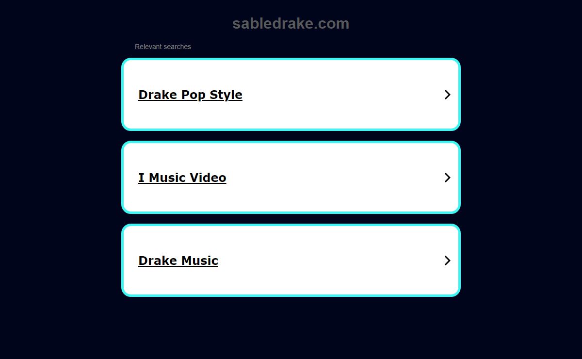 sabledrake.com - This website is for sale! - sabledrake Resources and Information.