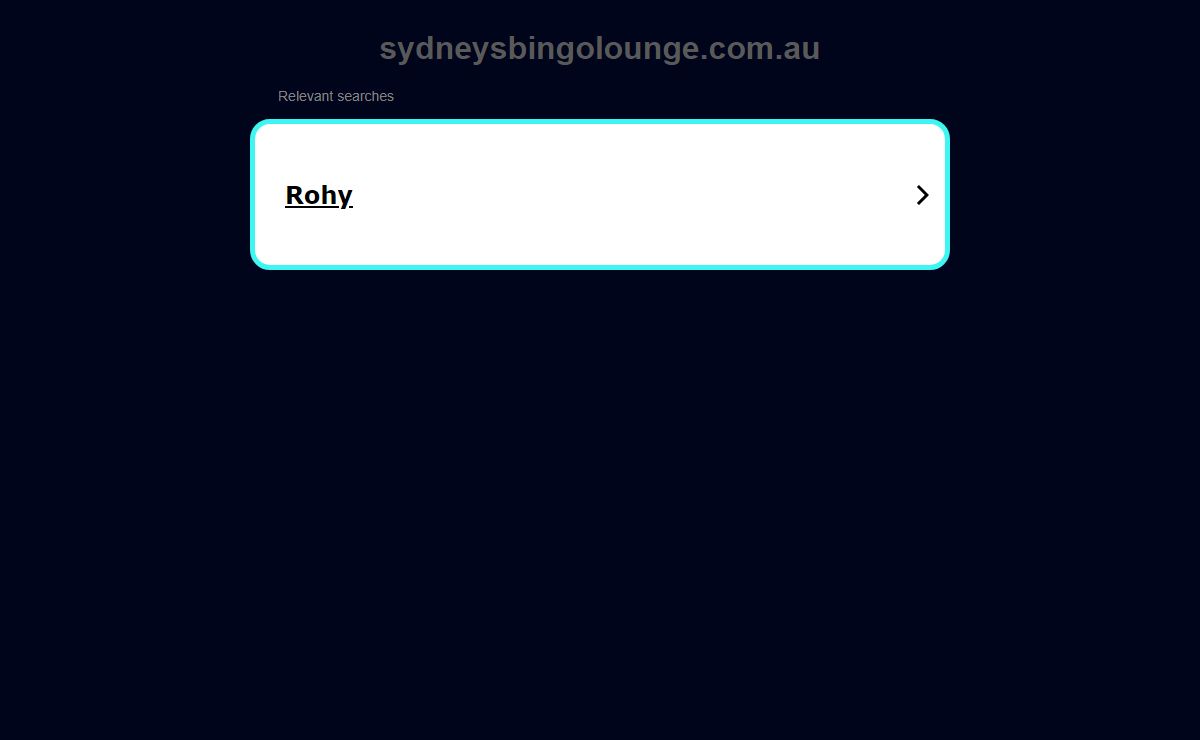 sydneysbingolounge.com.au - This website is for sale! - sydneysbingolounge Resources and Information.