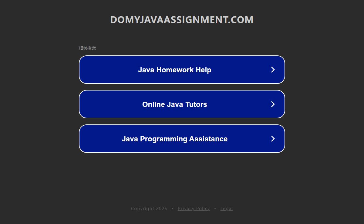 domyjavaassignment.com