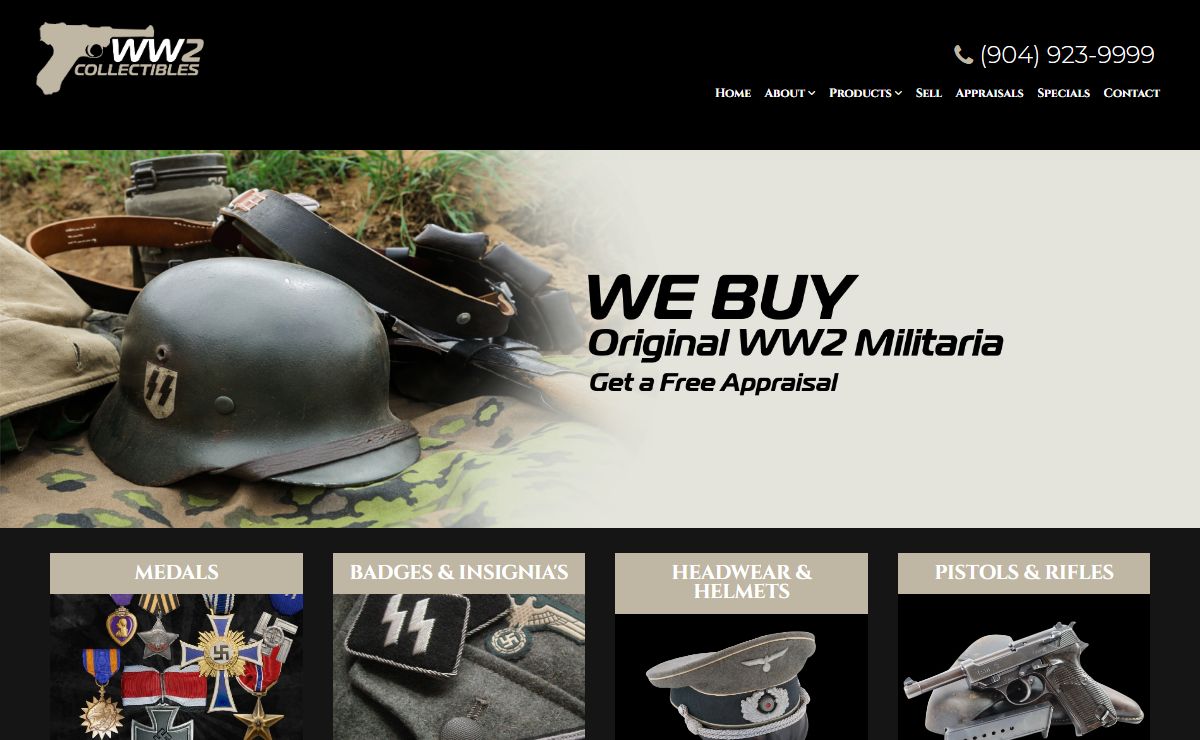 World War 2 Collectibles And Memorabilia for sale | WW2 Collectibles