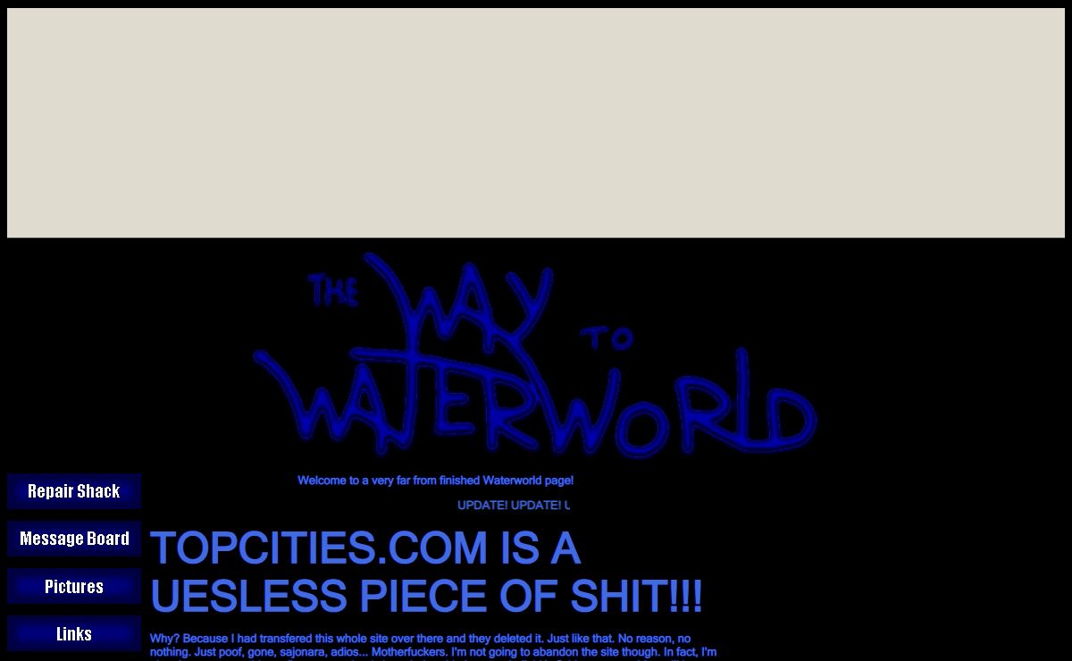The Way to Waterworld