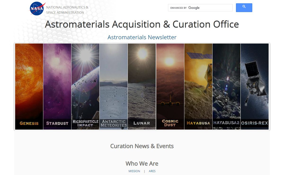 Astromaterials Acquisition & Curation Office