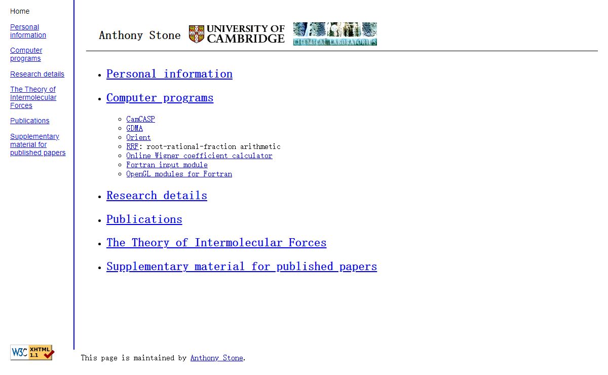 Anthony Stone's home page