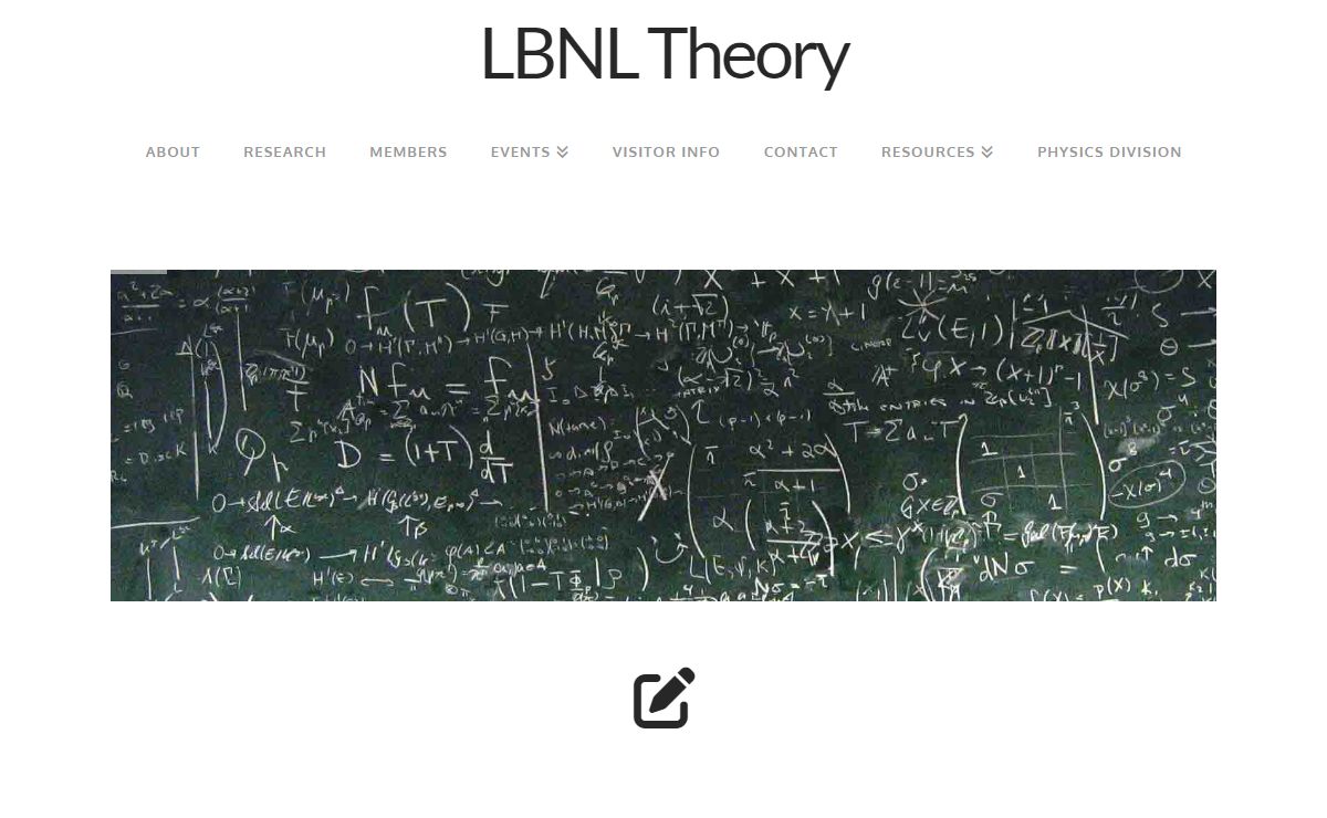 LBNL Theory