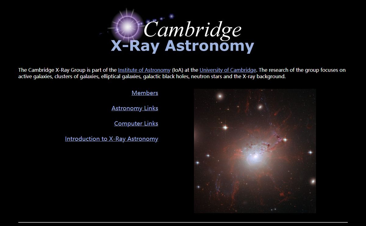 Cambridge X-Ray Astronomy