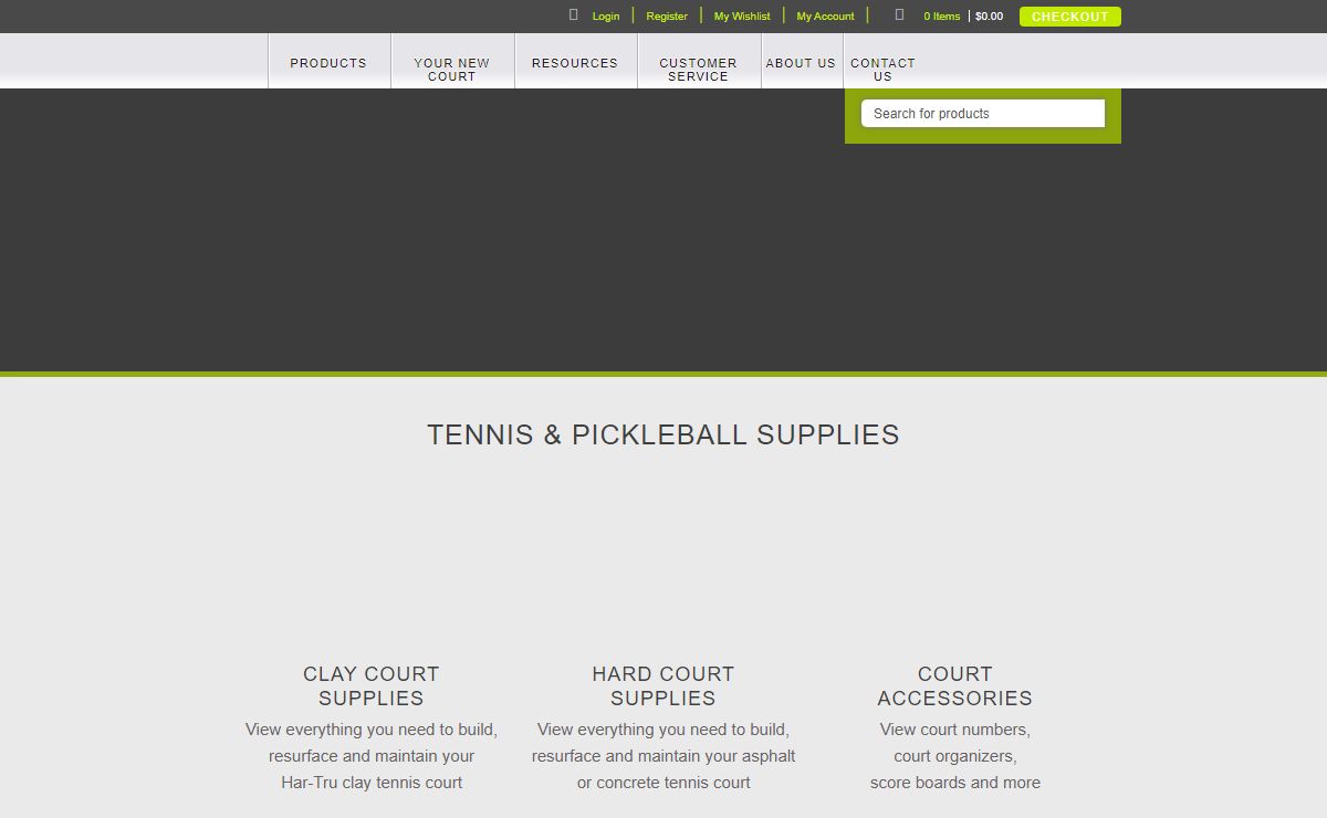 10-S Tennis Supply Court Equipment