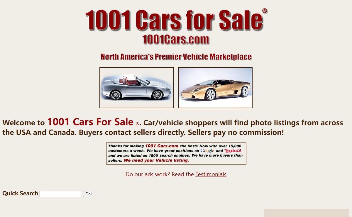 used cars for sale - 1001 Cars for Sale,