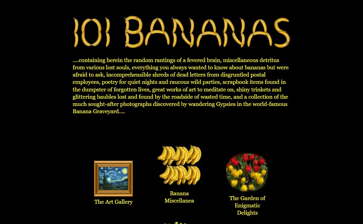 101 Bananas