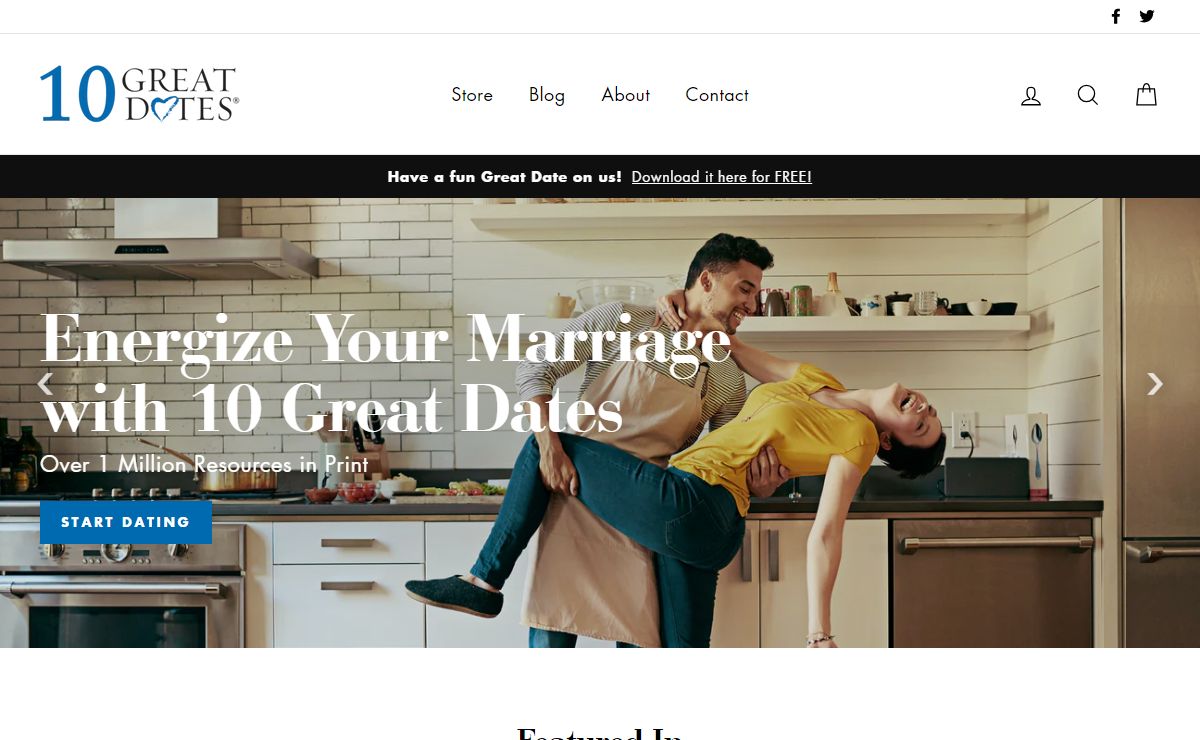 10 Great Dates to Energize Your Marriage by David and Claudia Arp – 10 GREAT DATES