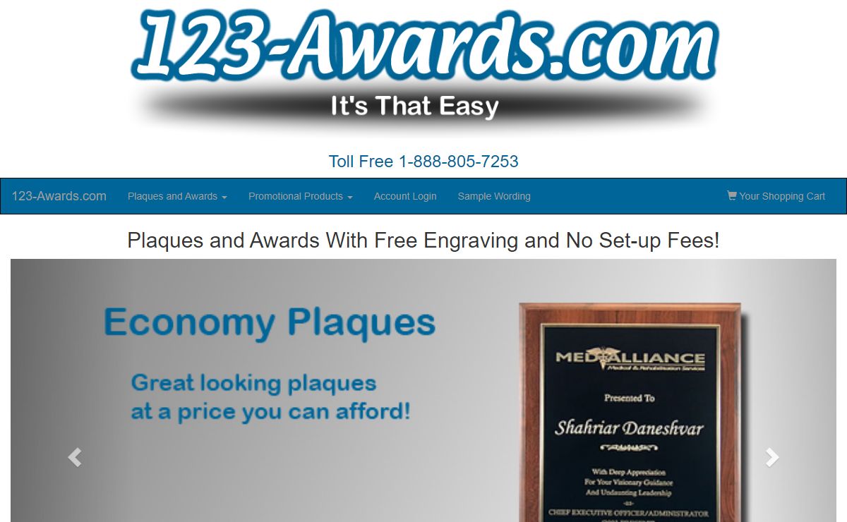 Plaques, Awards, and Promotional Products