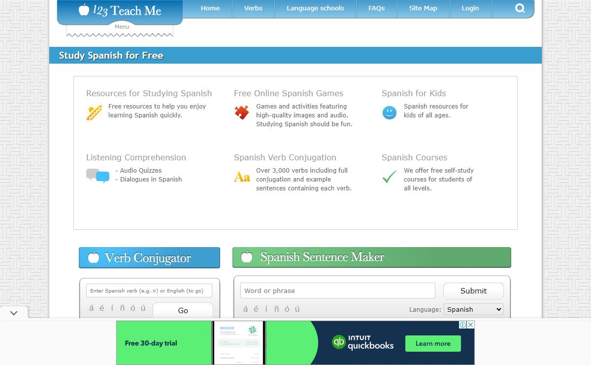 Study Spanish Free Online
