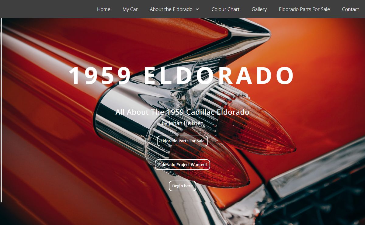 1959eldorado.com – All about 1959 Cadillac Eldorado