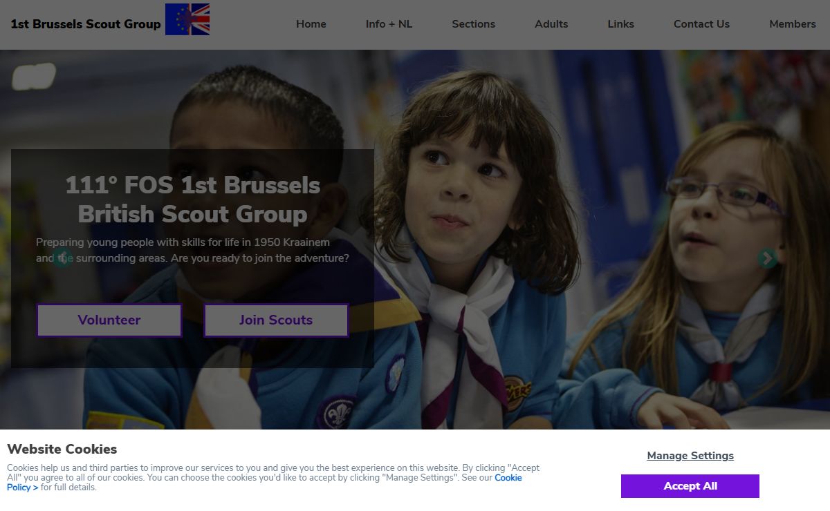111° FOS 1st Brussels British Scout Group
