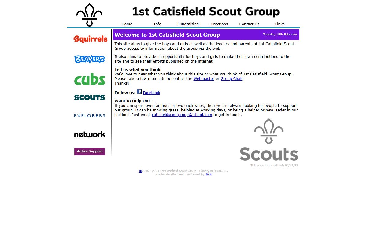 1st Catisfield Scout Group