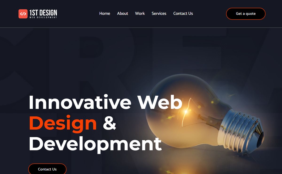1st Design – Web development & multimedia solutions