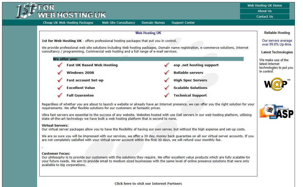 Web Hosting UK :: Cheap Packages Available