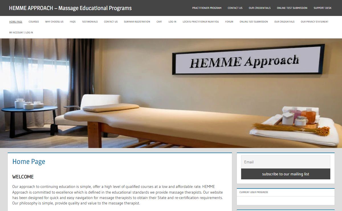 One Stop Continuing Education / Hemme Approach|1Stopce
