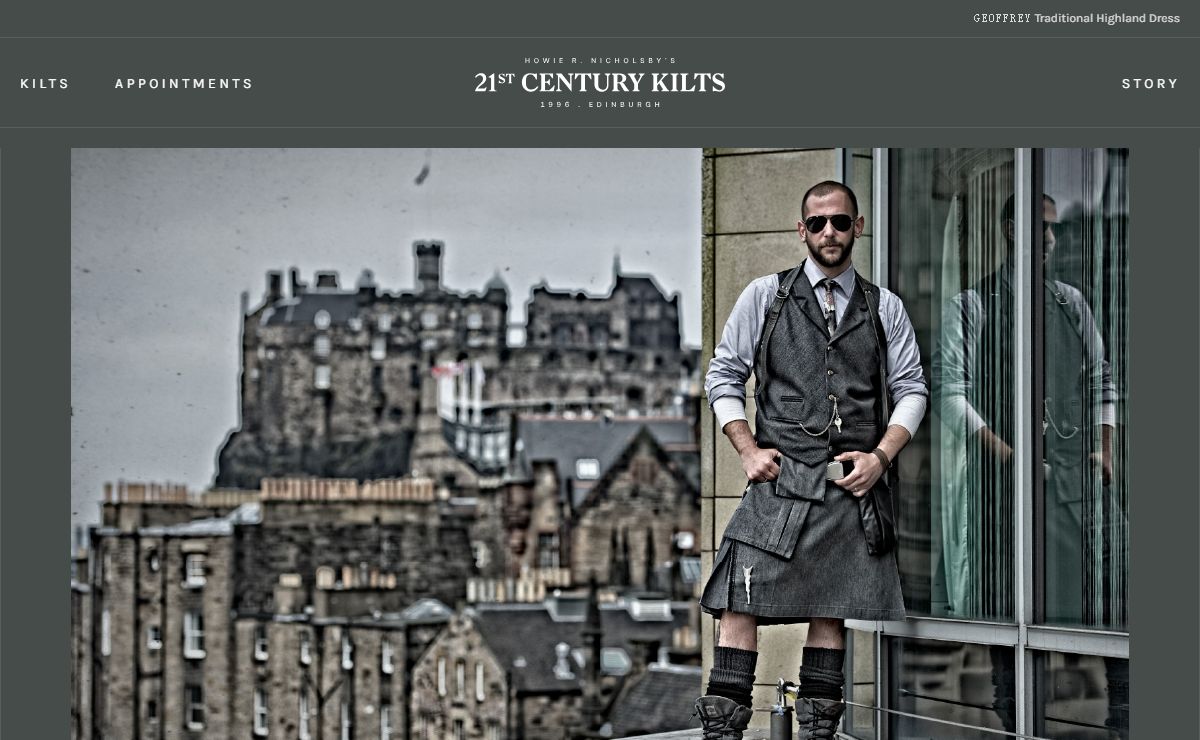 21st Century Kilts | Kilt Evolution | Howie Nicholsby