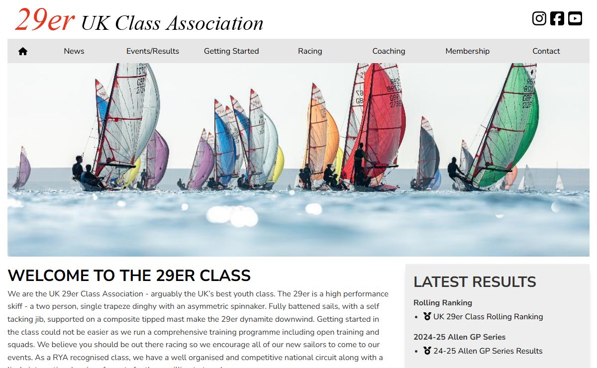 The home of the 29er UK Class Association | 29er UK Class Association