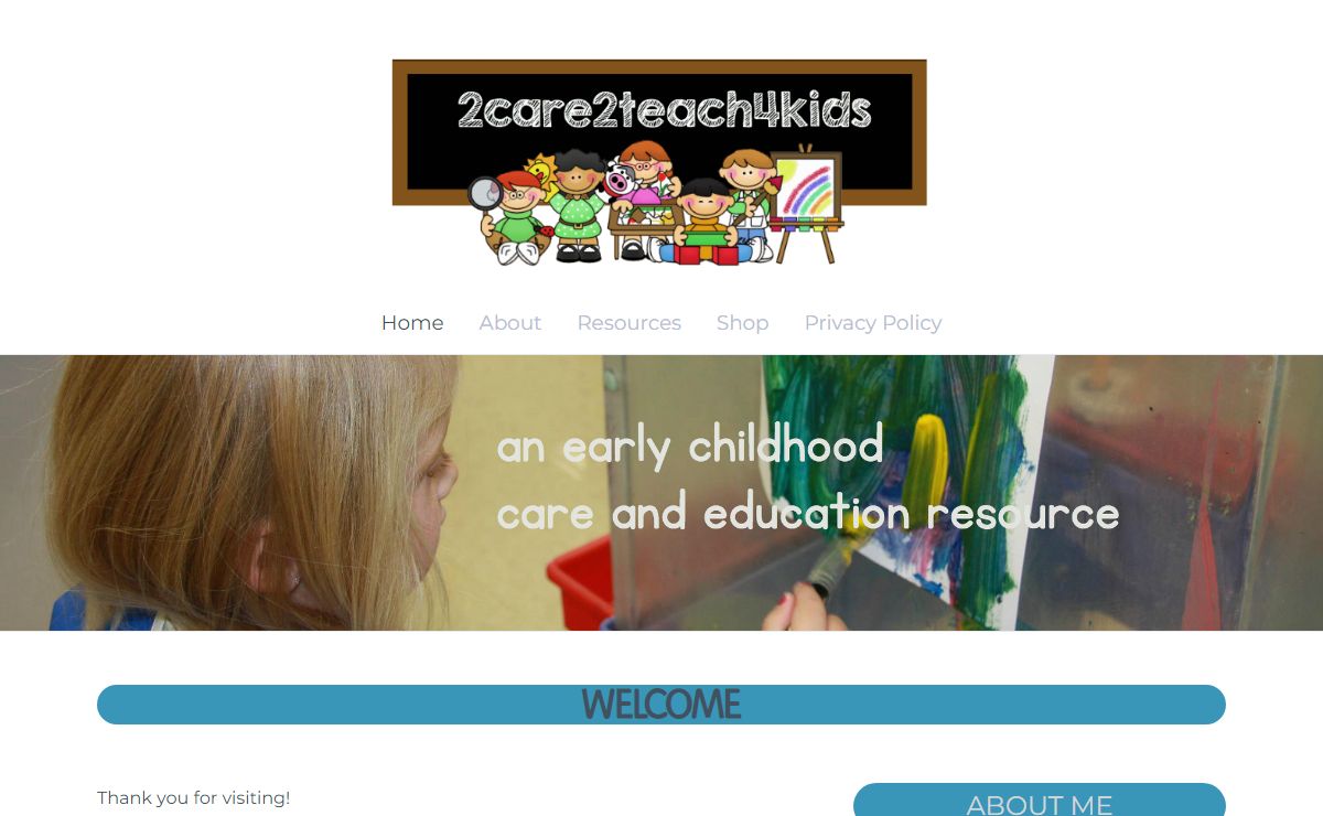 2care2teach4kids - an early childhood care and education resource