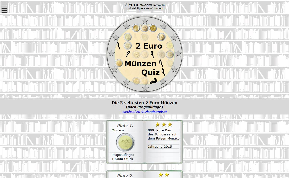 2 Euro Münzen / Coins