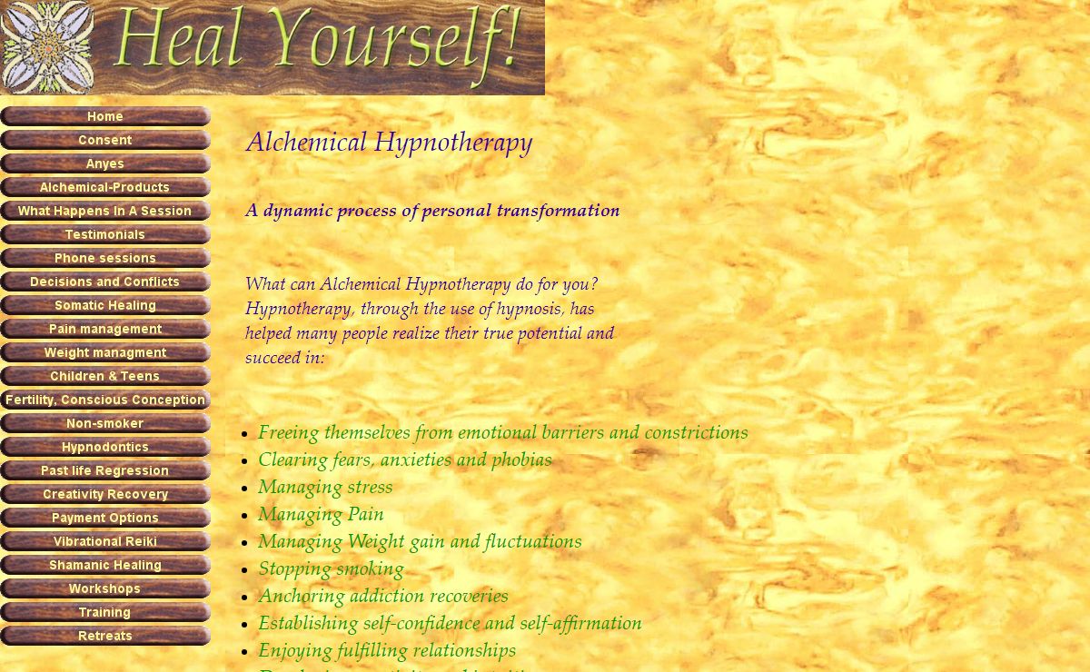 Heal Yourself with Alchemical Hypnotherapy - Transform your life!