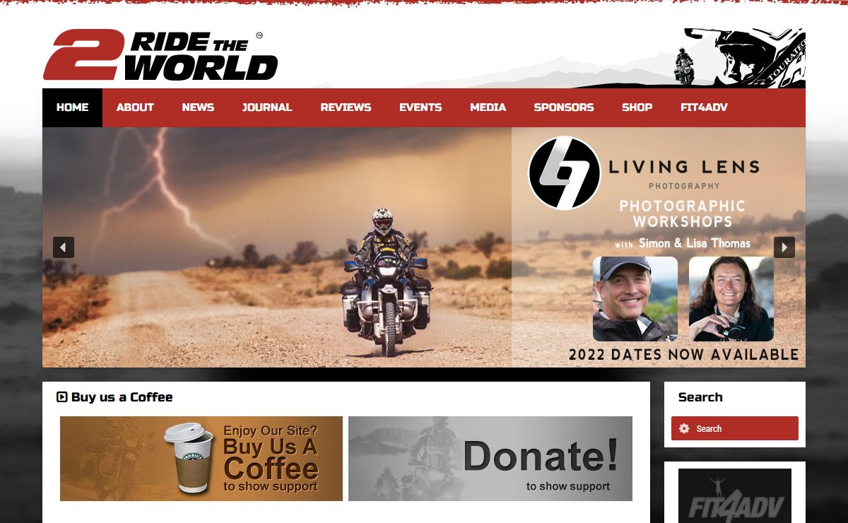 Home - 2RidetheWorld.com